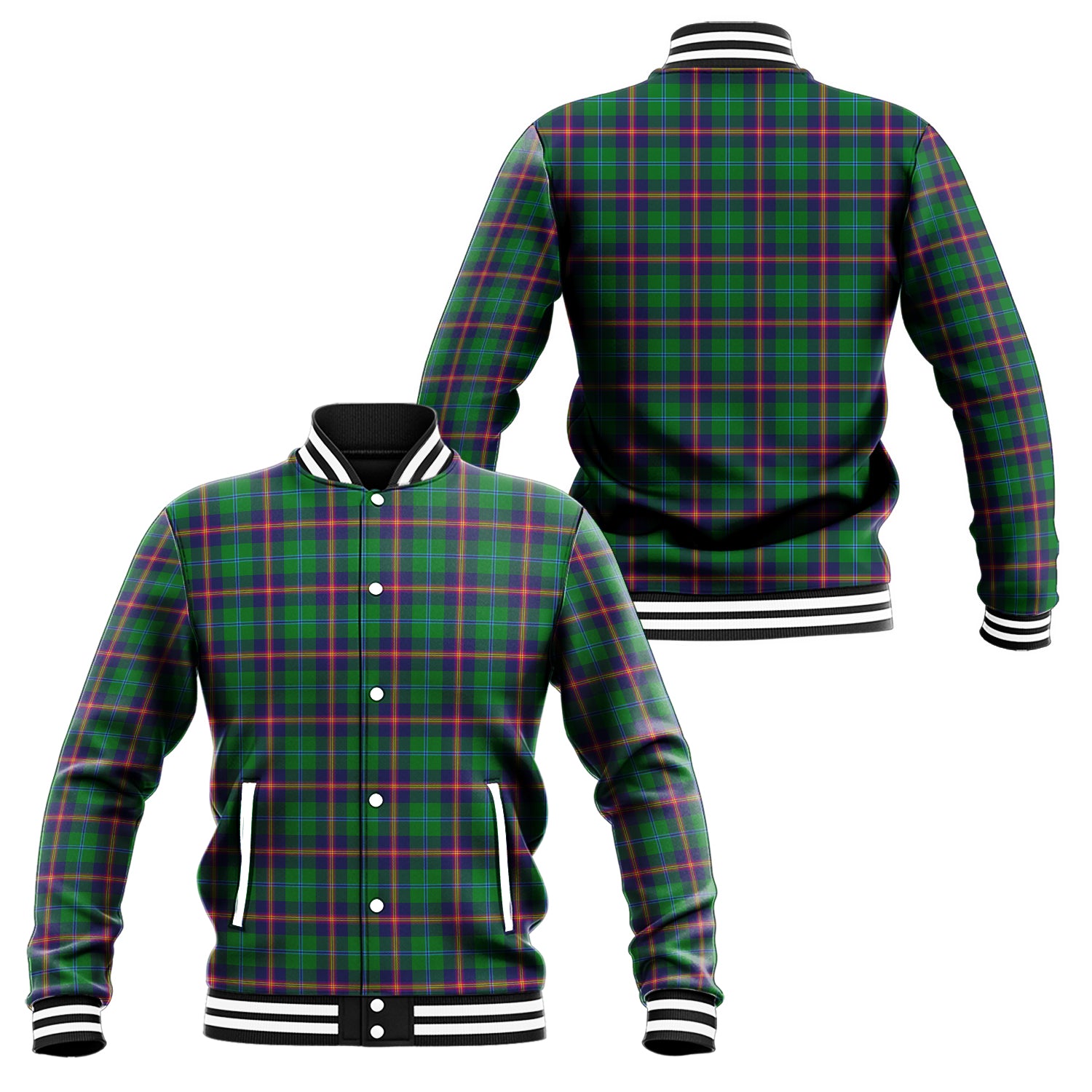 Young Tartan Baseball Jacket Unisex - Tartan Vibes Clothing