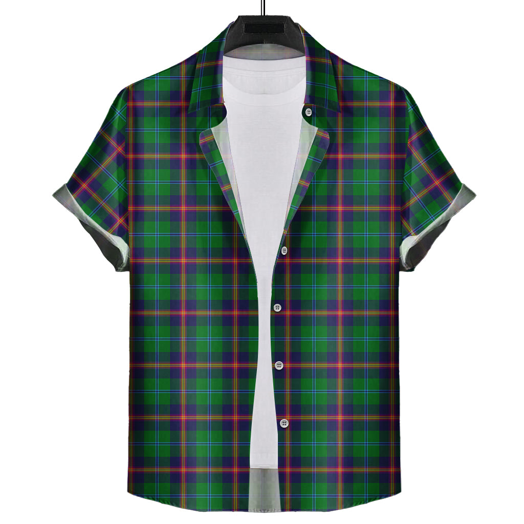 young-modern-tartan-short-sleeve-button-down-shirt