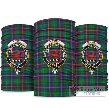 Young Tartan Neck Gaiters, Tartan Bandanas, Tartan Head Band with Family Crest