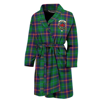 Young Tartan Bathrobe with Family Crest