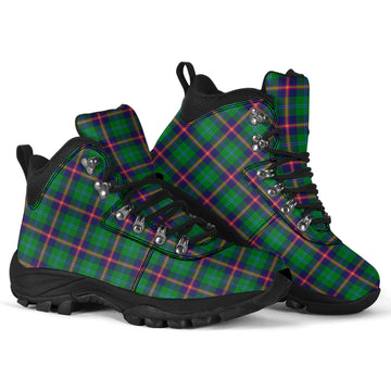 Young Tartan Alpine Boots