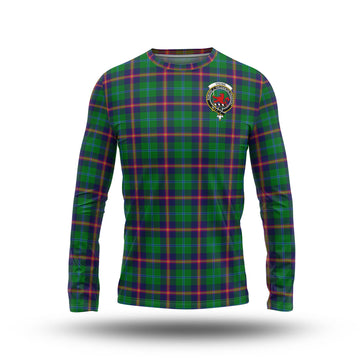 Young Tartan Long Sleeve T-Shirt with Family Crest