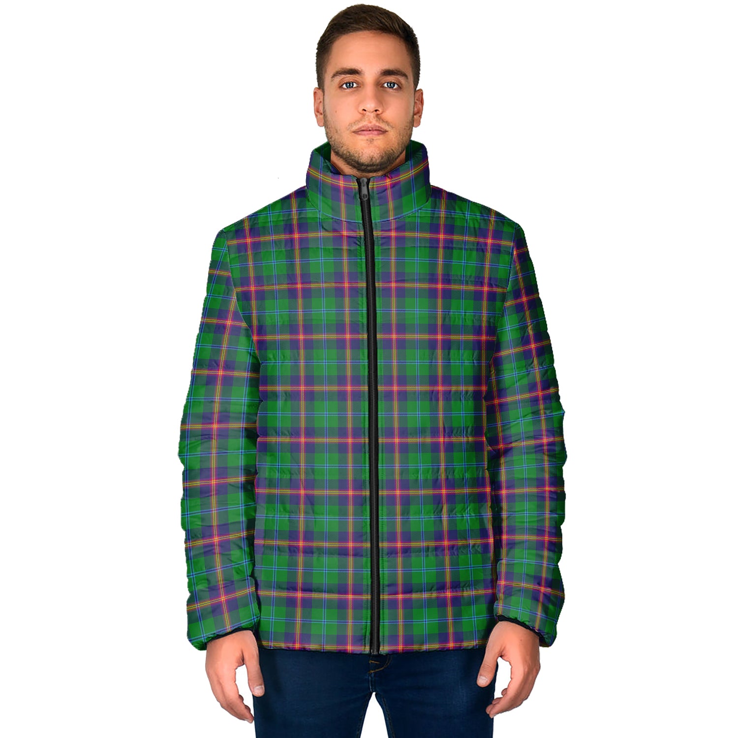 Young Tartan Padded Jacket - Tartan Vibes Clothing