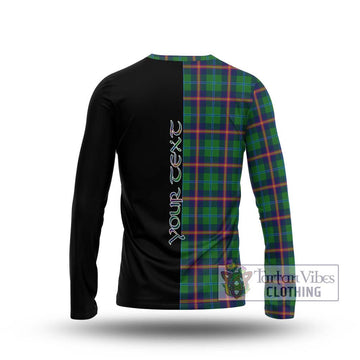 Young Tartan Long Sleeve T-Shirt with Family Crest and Half Of Me Style