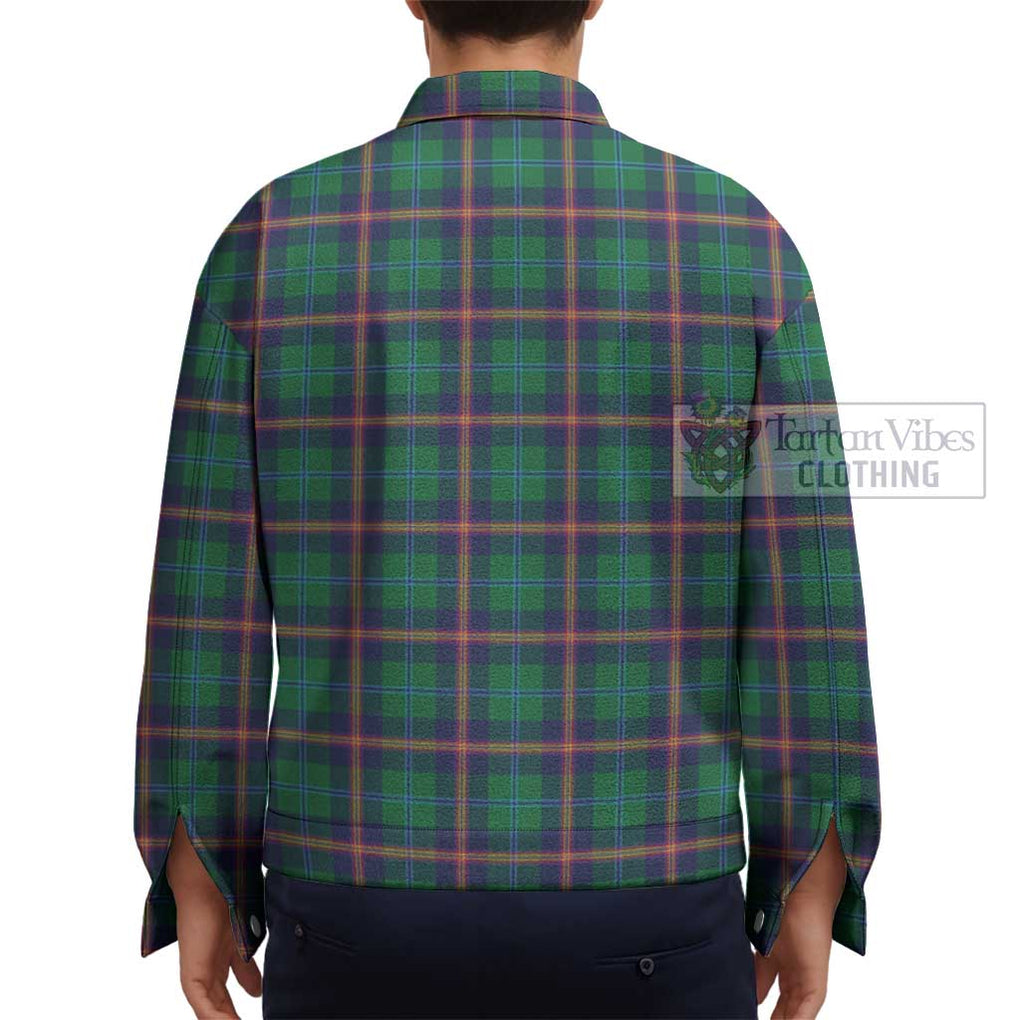 Young Tartan Unisex Lapel Cotton Jacket - Tartan Vibes Clothing