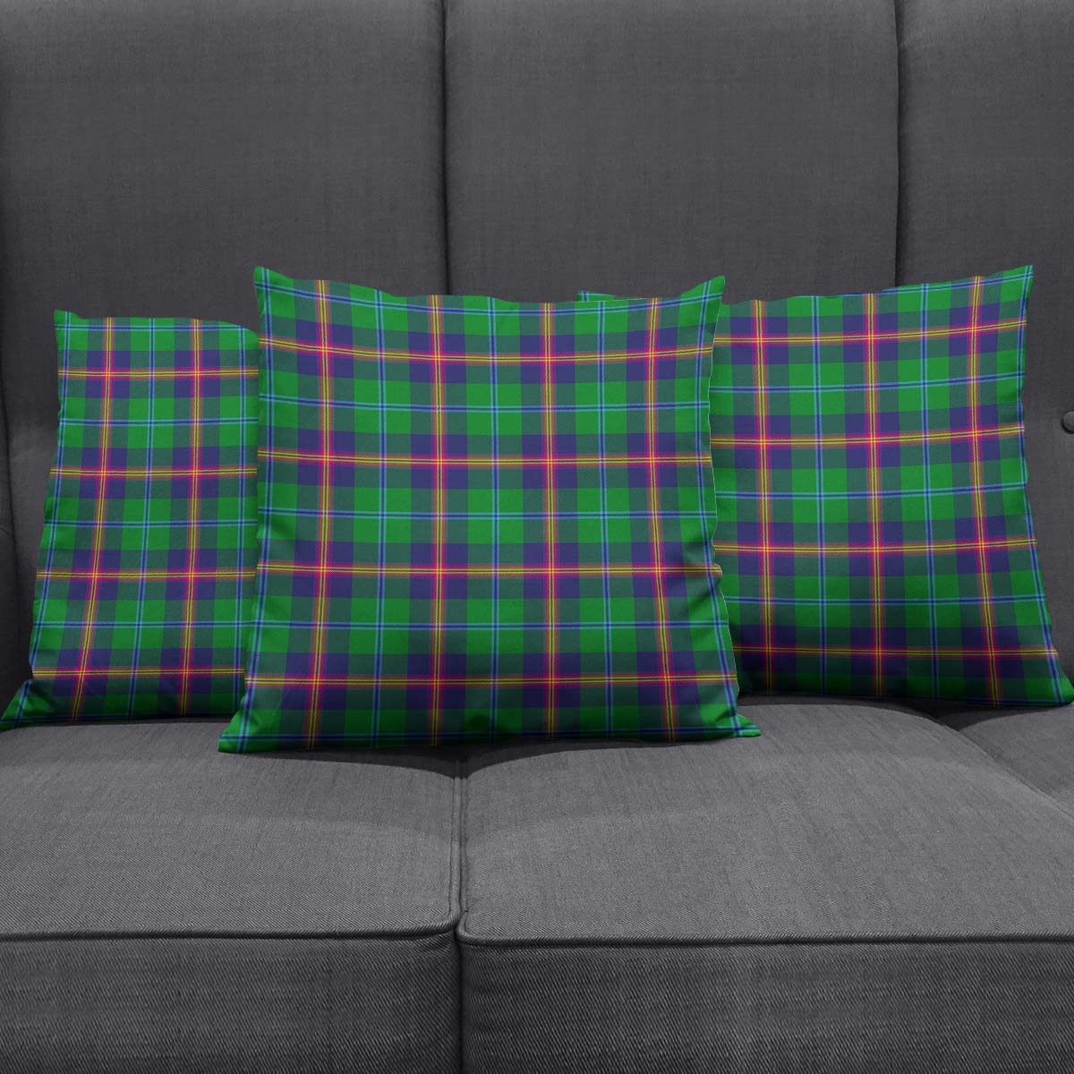 Young Modern Tartan Pillow Cover - Tartanvibesclothing Shop