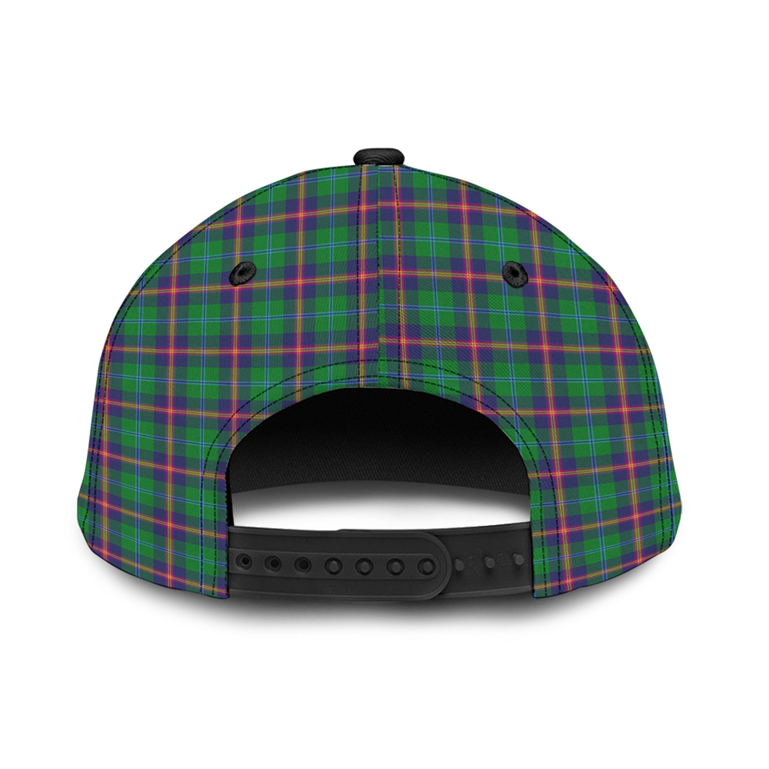 Young Tartan Classic Cap with Family Crest - Tartan Vibes Clothing