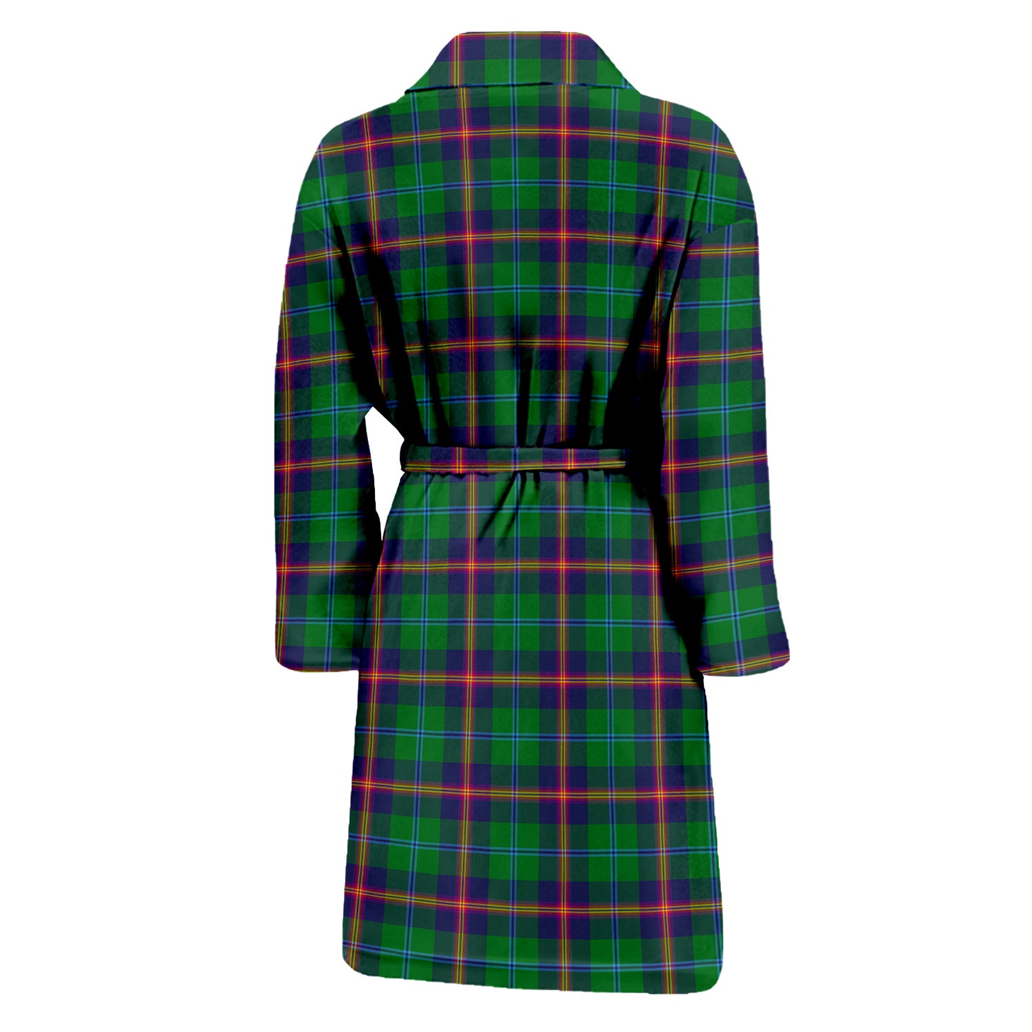 Young Tartan Bathrobe with Family Crest - Tartan Vibes Clothing