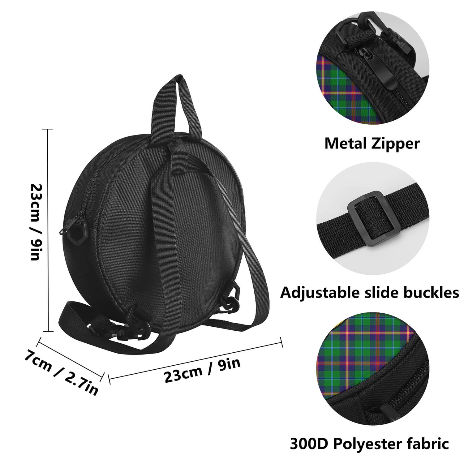 young-modern-tartan-round-satchel-bags-with-family-crest