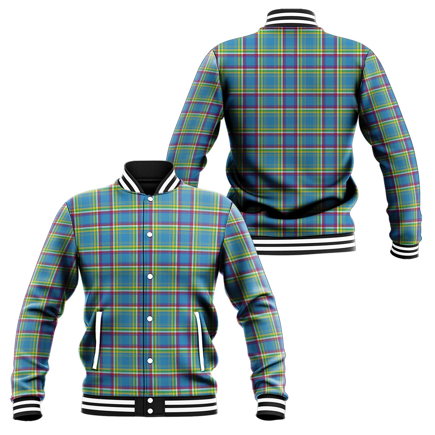 yukon-territory-canada-tartan-baseball-jacket