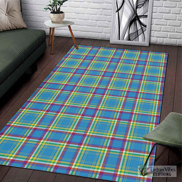 Yukon Territory Canada Tartan Area Rug