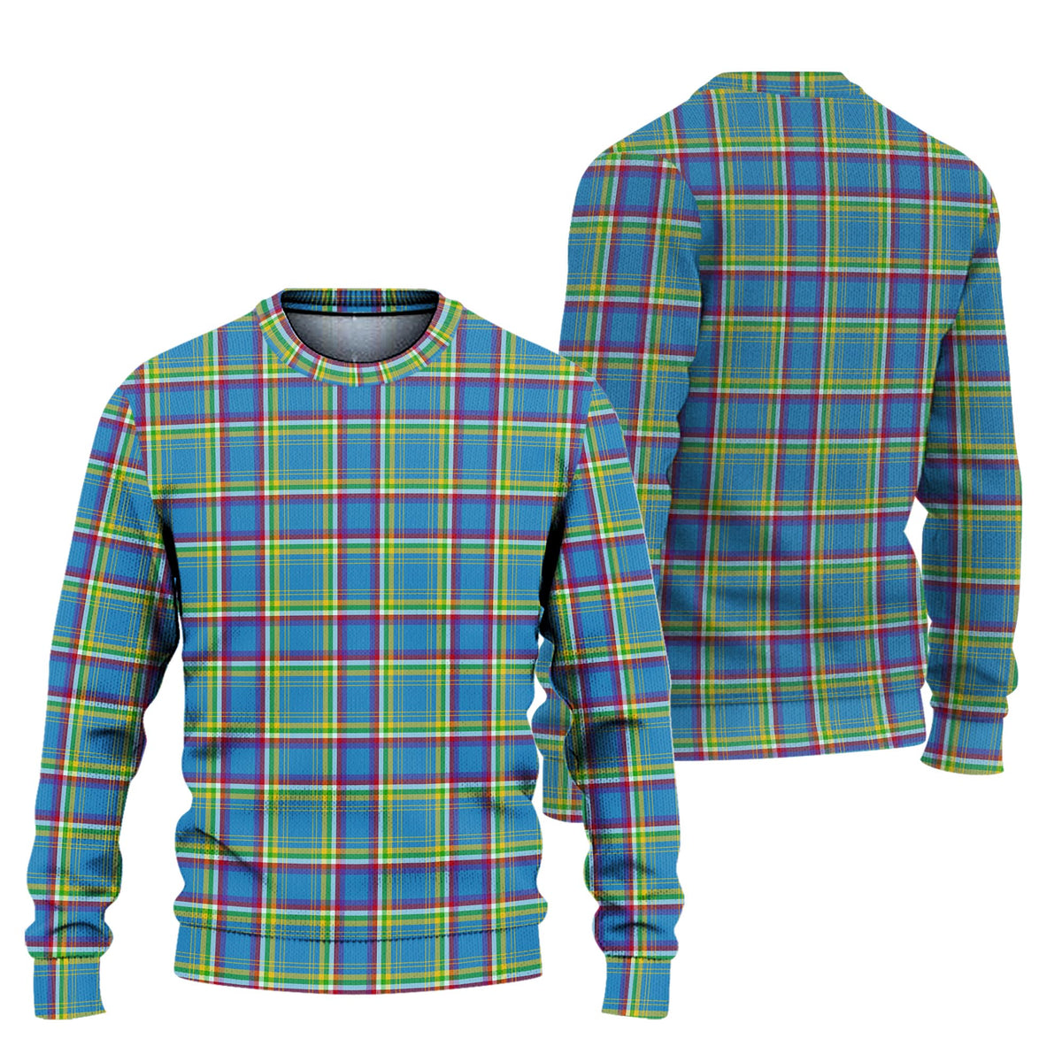 Yukon Territory Canada Tartan Ugly Sweater Unisex - Tartan Vibes Clothing