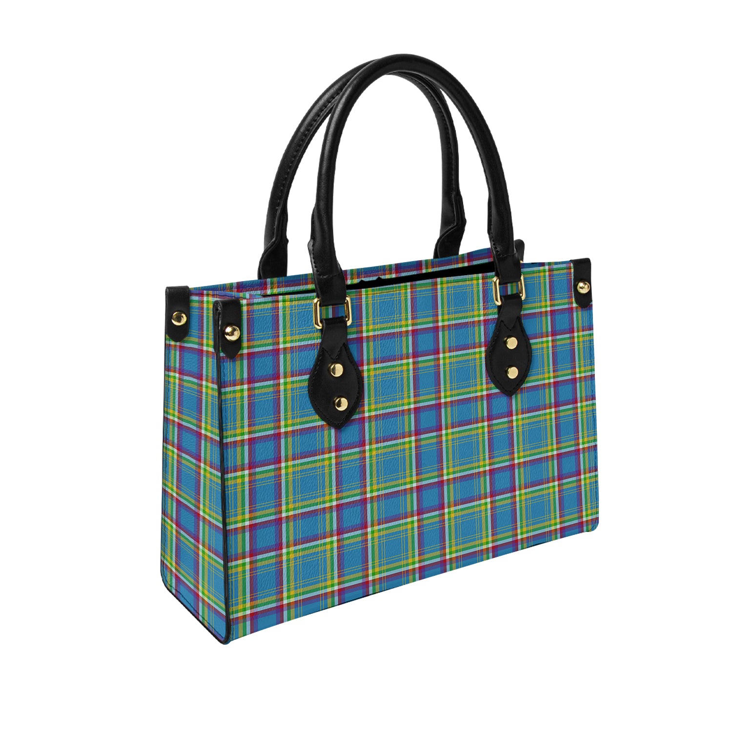 yukon-territory-canada-tartan-leather-bag