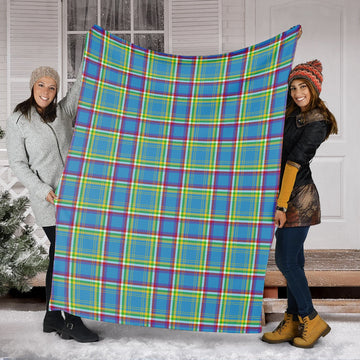 Yukon Territory Canada Tartan Blanket