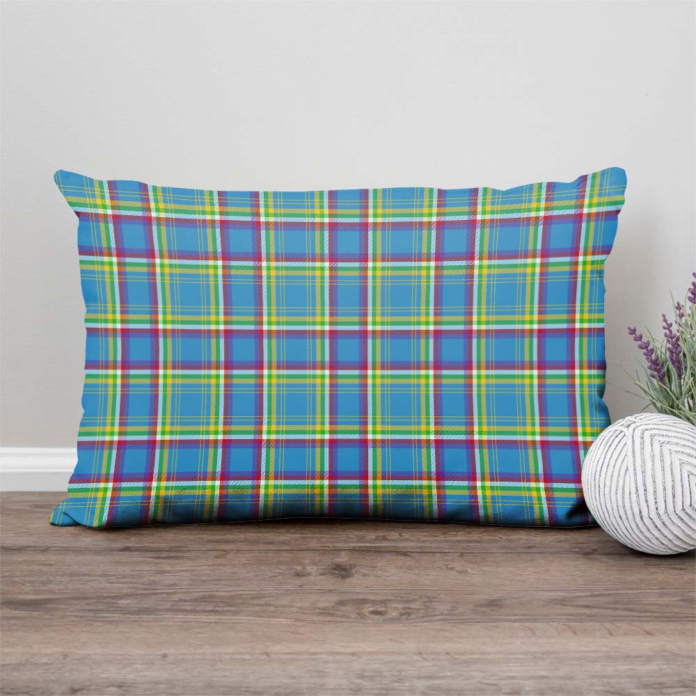 Yukon Territory Canada Tartan Pillow Cover Rectangle Pillow Cover - Tartanvibesclothing Shop