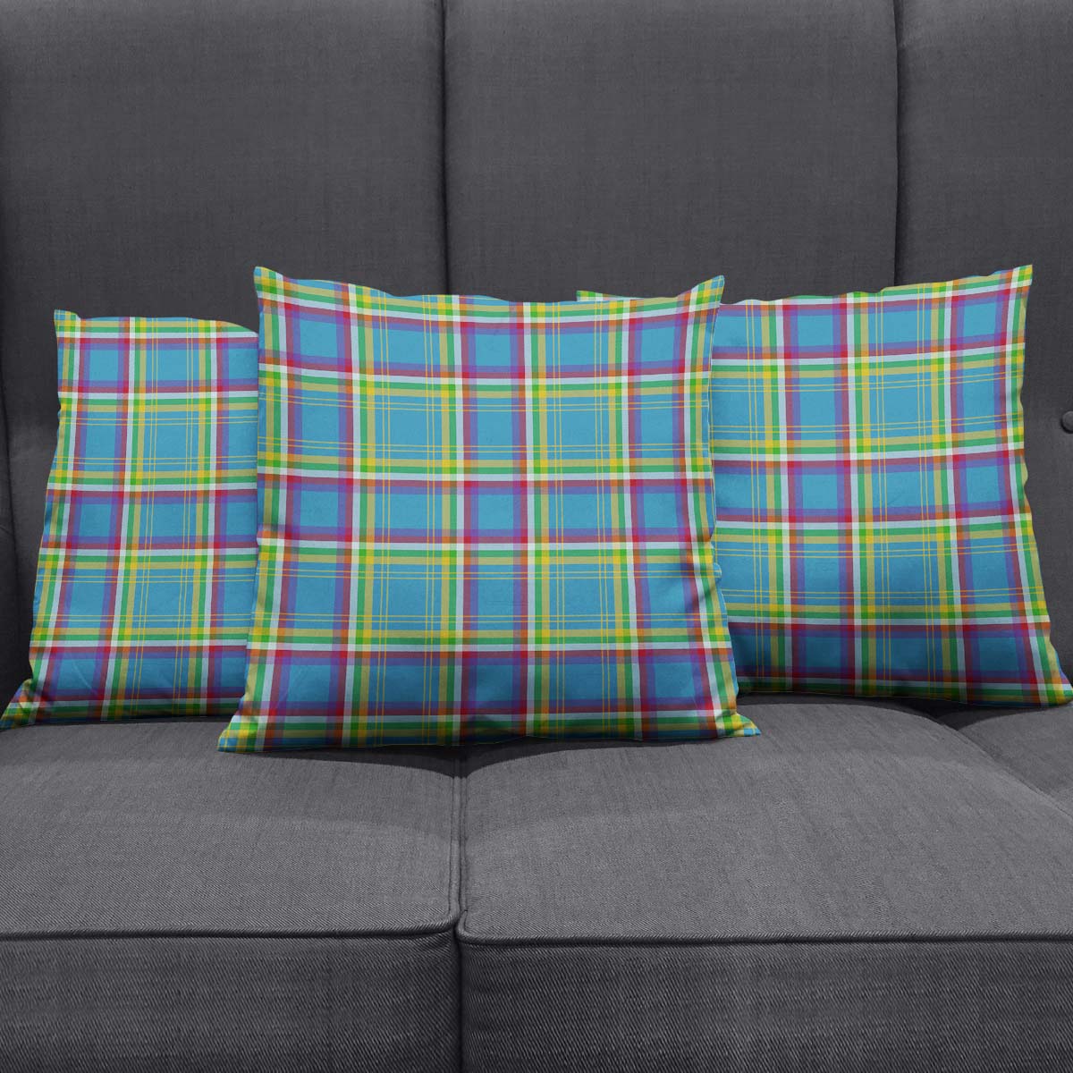 Yukon Territory Canada Tartan Pillow Cover - Tartanvibesclothing Shop