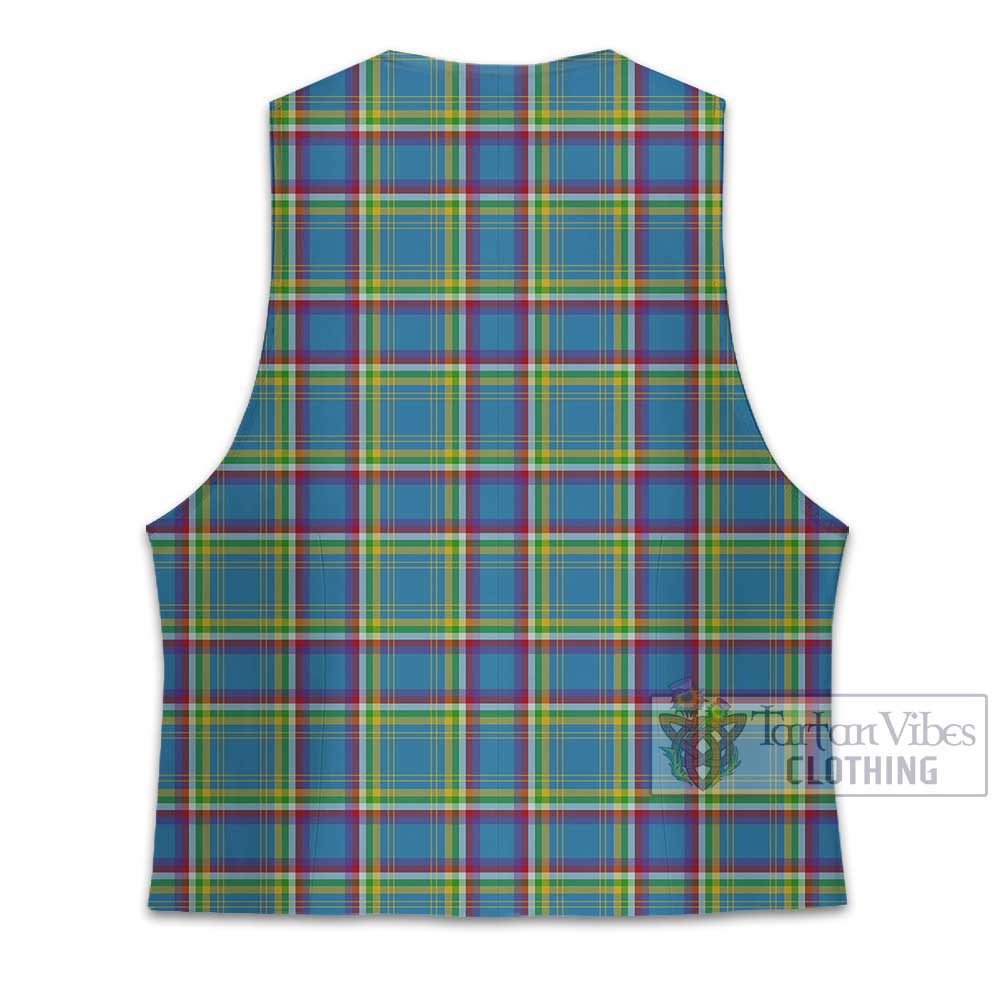 Tartan Vibes Clothing Yukon Territory Canada Tartan Men's Sleeveless Suit Vest