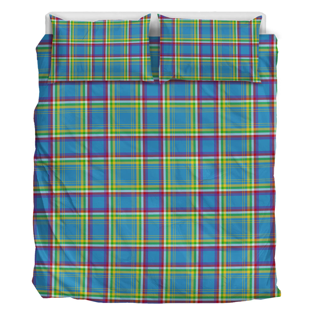 yukon-territory-canada-tartan-bedding-set