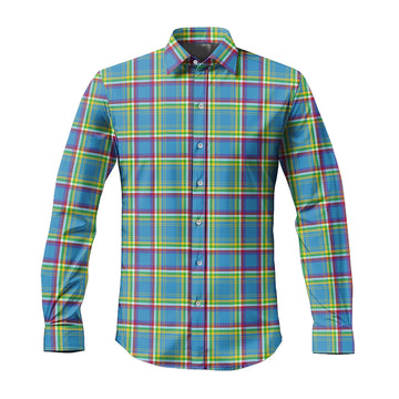 Yukon Territory Canada Tartan Long Sleeve Button Up Shirt