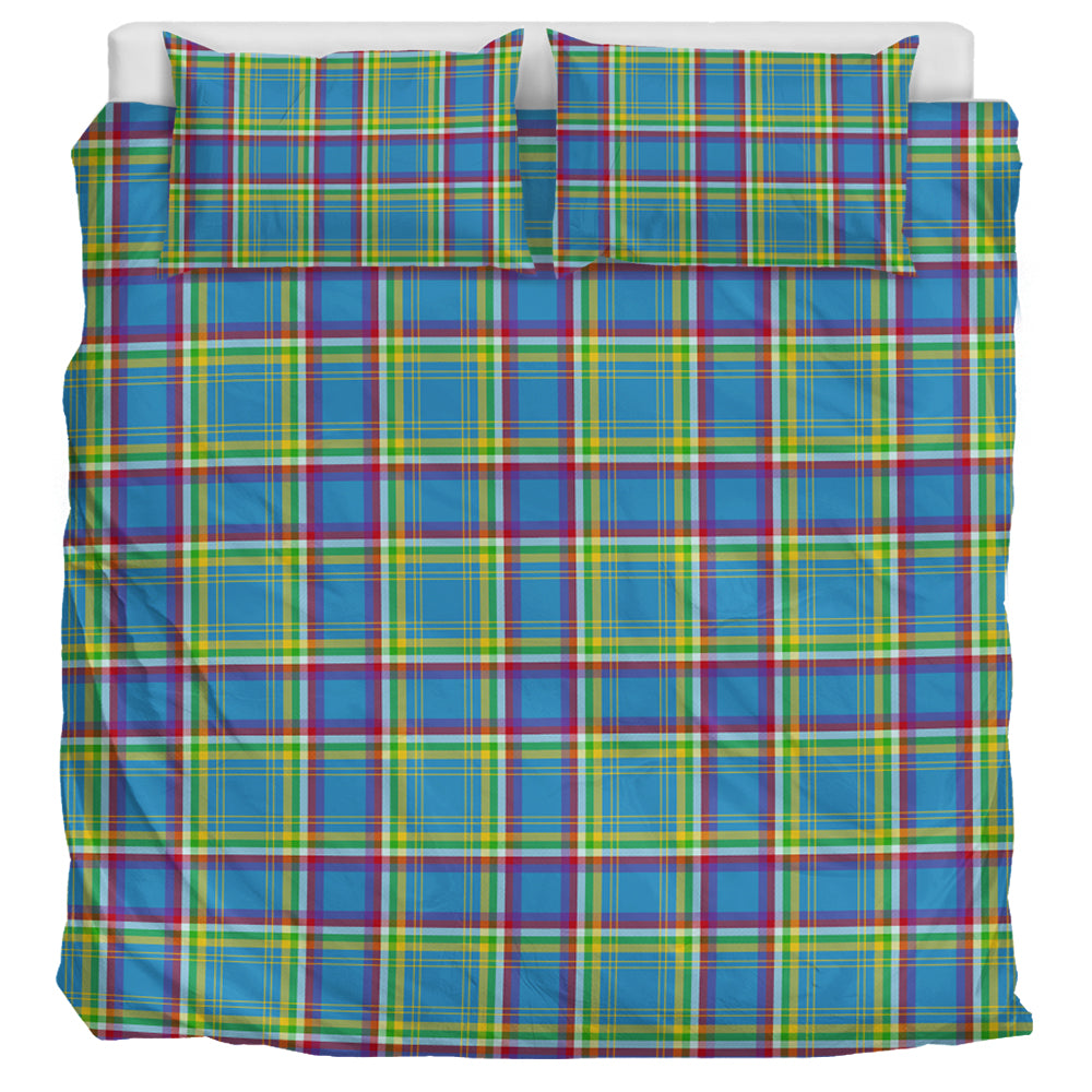 yukon-territory-canada-tartan-bedding-set