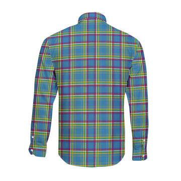 Yukon Territory Canada Tartan Long Sleeve Button Up Shirt