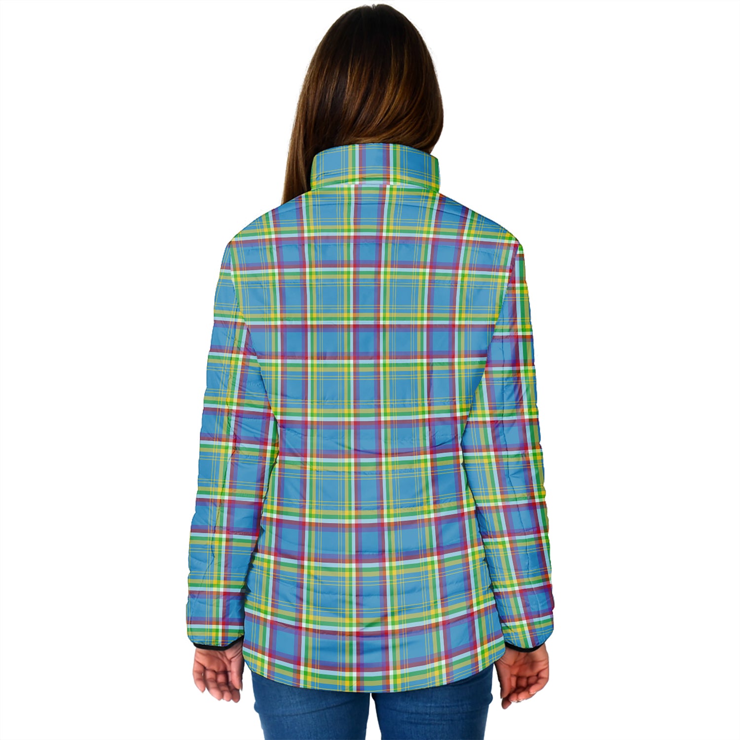 yukon-territory-canada-tartan-padded-jacket