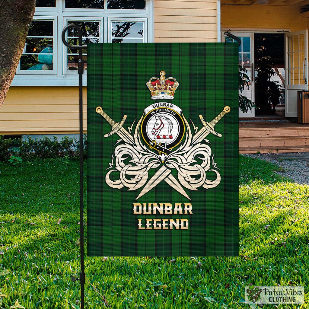 dunbar-hunting-tartan-flag-with-clan-crest-and-the-golden-sword-of-courageous-legacy