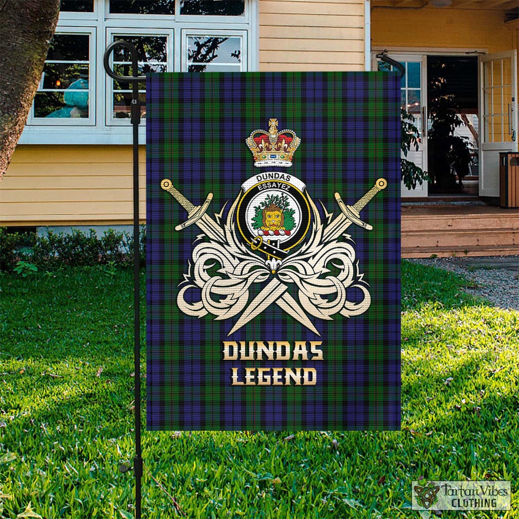 dundas-tartan-flag-with-clan-crest-and-the-golden-sword-of-courageous-legacy