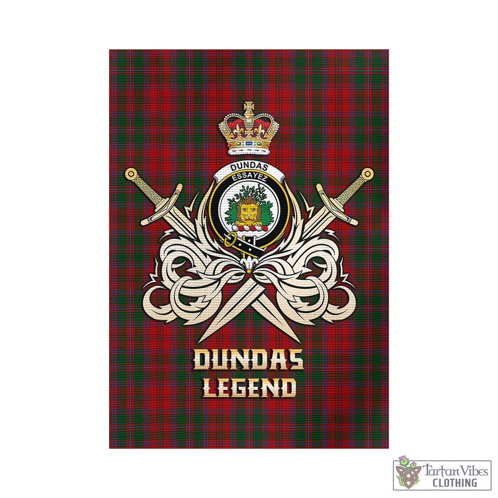 dundas-red-tartan-flag-with-clan-crest-and-the-golden-sword-of-courageous-legacy