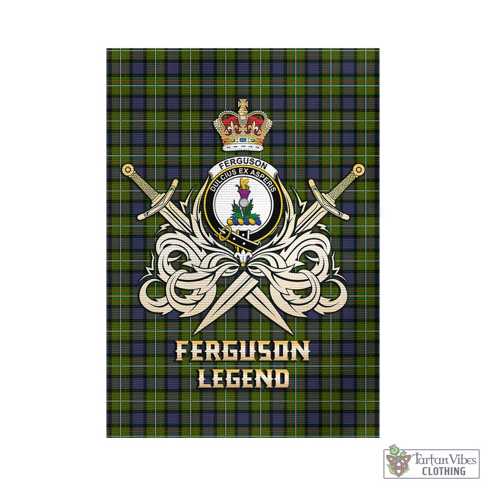 ferguson-modern-tartan-flag-with-clan-crest-and-the-golden-sword-of-courageous-legacy