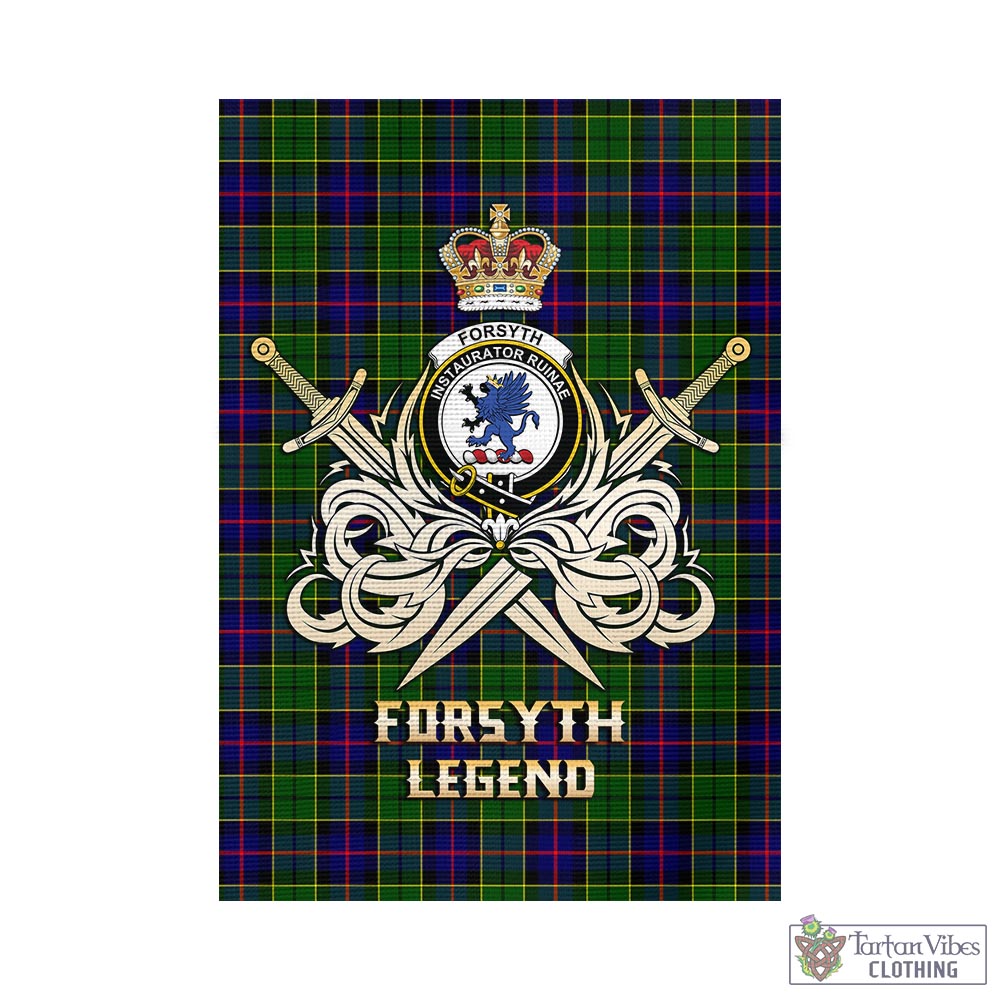 forsyth-modern-tartan-flag-with-clan-crest-and-the-golden-sword-of-courageous-legacy