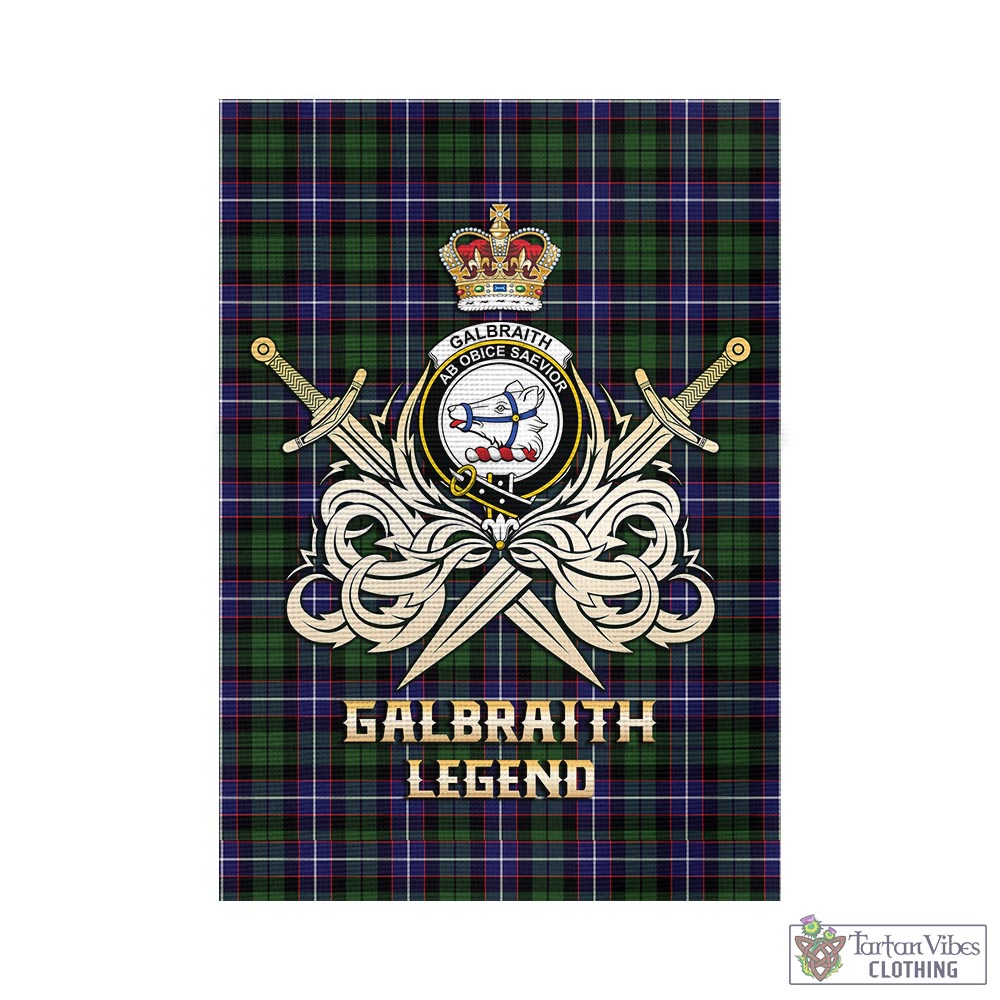 galbraith-modern-tartan-flag-with-clan-crest-and-the-golden-sword-of-courageous-legacy