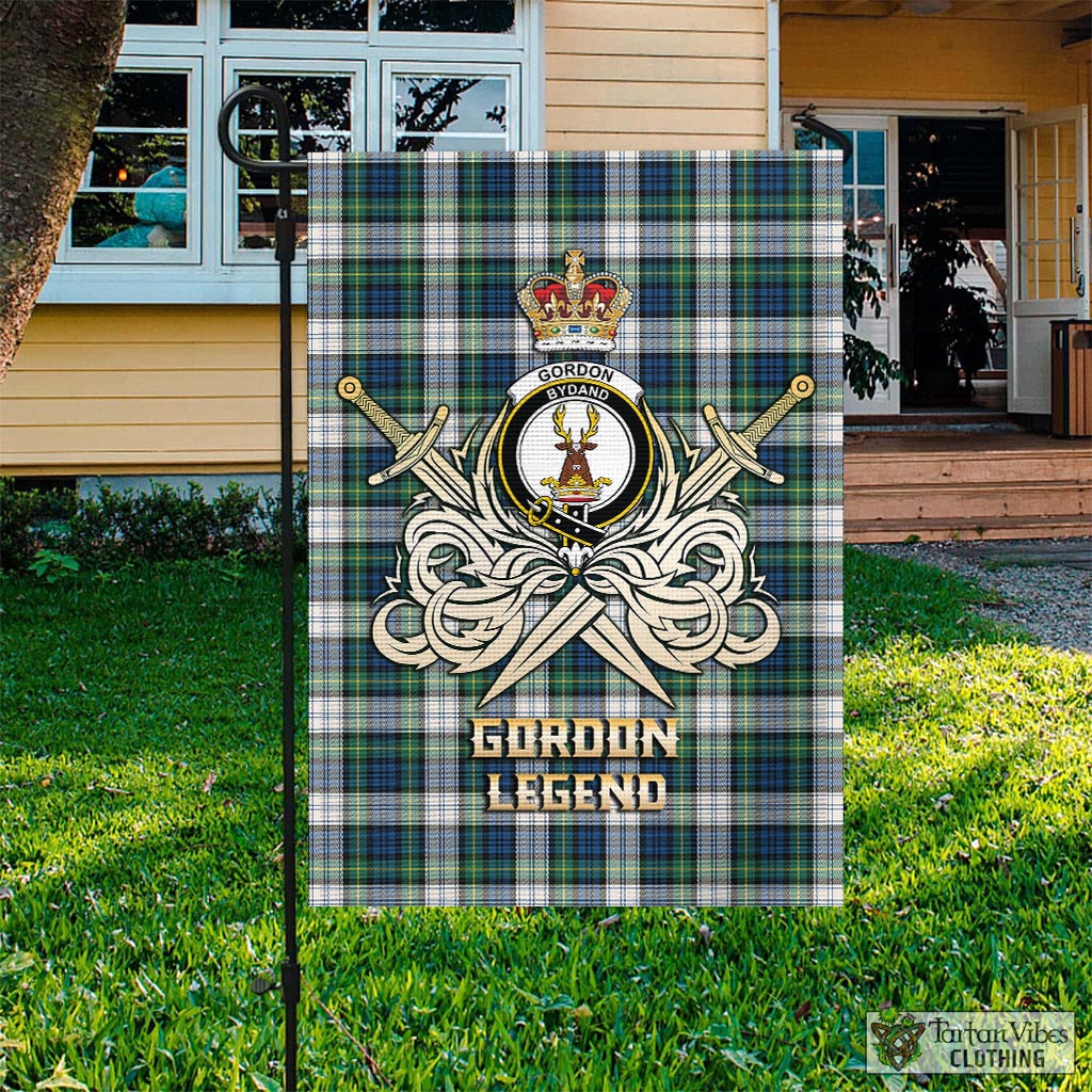 gordon-dress-ancient-tartan-flag-with-clan-crest-and-the-golden-sword-of-courageous-legacy