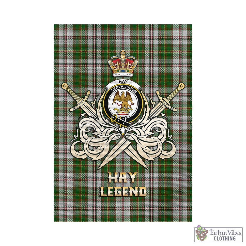 hay-white-dress-tartan-flag-with-clan-crest-and-the-golden-sword-of-courageous-legacy