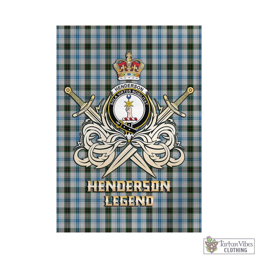 henderson-dress-tartan-flag-with-clan-crest-and-the-golden-sword-of-courageous-legacy