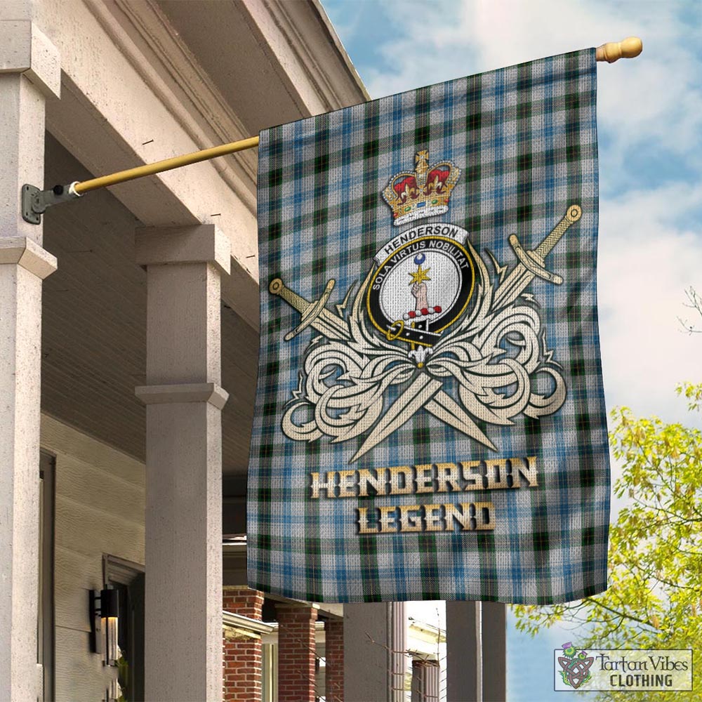 henderson-dress-tartan-flag-with-clan-crest-and-the-golden-sword-of-courageous-legacy