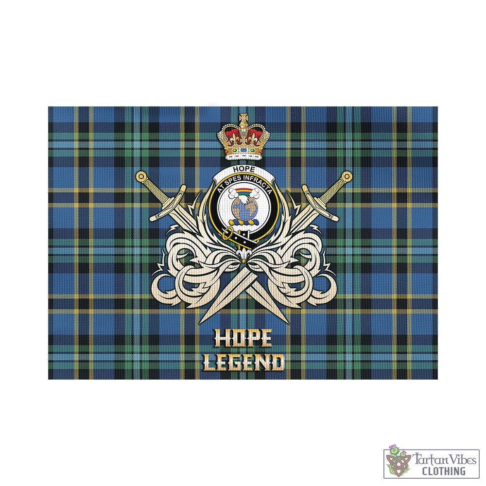 hope-ancient-tartan-flag-with-clan-crest-and-the-golden-sword-of-courageous-legacy