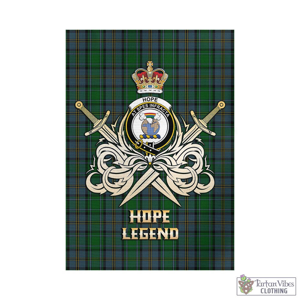 hope-vere-tartan-flag-with-clan-crest-and-the-golden-sword-of-courageous-legacy