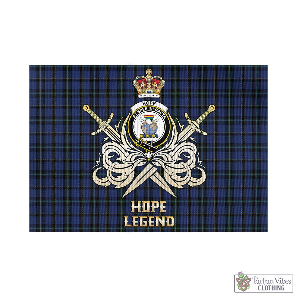 hope-vere-weir-tartan-flag-with-clan-crest-and-the-golden-sword-of-courageous-legacy