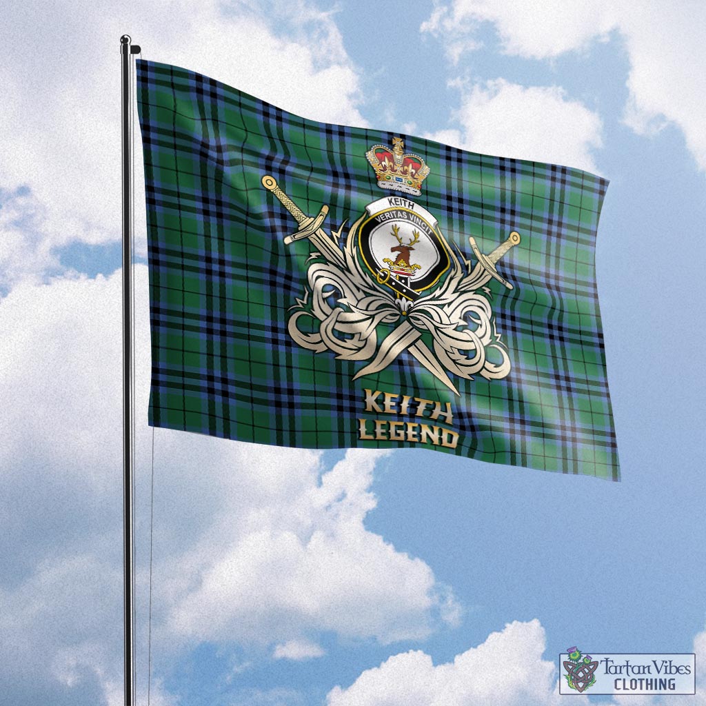 keith-ancient-tartan-flag-with-clan-crest-and-the-golden-sword-of-courageous-legacy